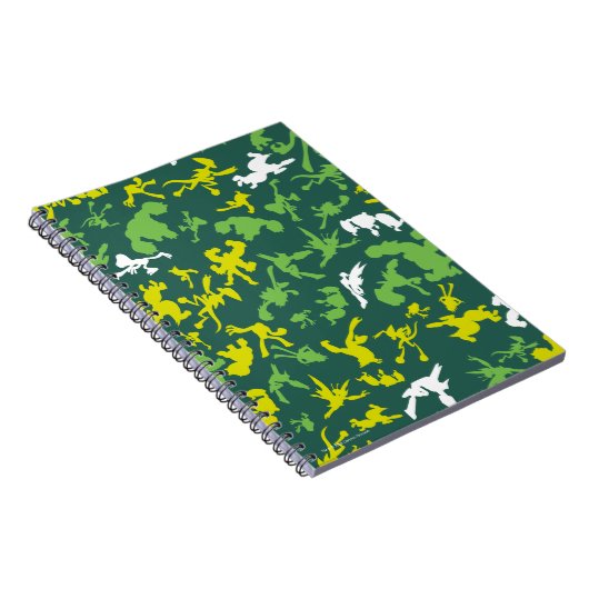 Ben 10 Alien Shape Pattern Notitieboek (Rechterzijde)