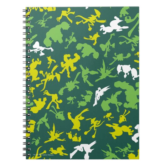 Ben 10 Alien Shape Pattern Notitieboek (Voorkant)