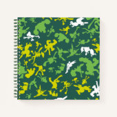 Ben 10 Alien Shape Pattern Notitieboek (Voorkant)