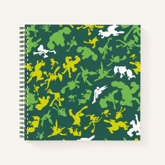 Ben 10 Alien Shape Pattern Notitieboek (Voorkant)