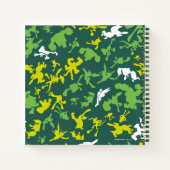 Ben 10 Alien Shape Pattern Notitieboek (Achterkant)