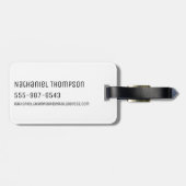 Ben 10 Alien Tegel Pattern Bagagelabel (Achterkant horizontaal)