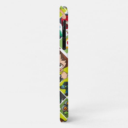 Ben 10 Alien Tegel Pattern Case-Mate iPhone Case (Achterkant/links)