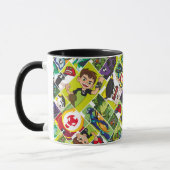 Ben 10 Alien Tegel Pattern Mok (Links)