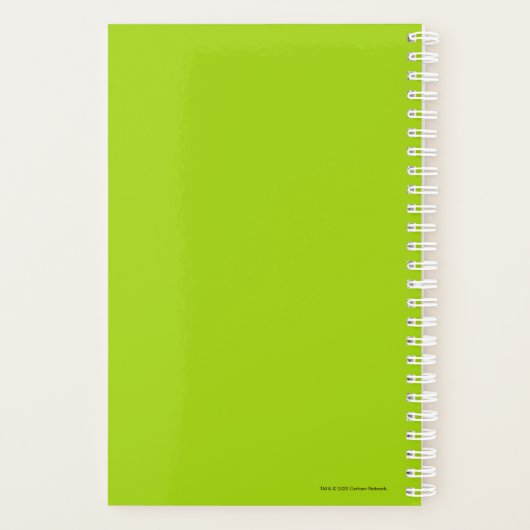 Ben 10 Alien Tegel Pattern Planner (Achterkant)