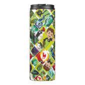 Ben 10 Alien Tegel Pattern Thermosbeker (Achterkant)