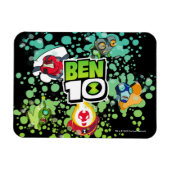 Ben 10 Alien Vormen Bubble Grafisch Magneet (Horizontaal)