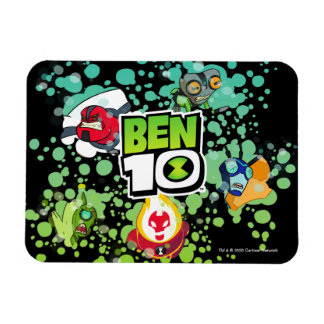 Ben 10 Alien Vormen Bubble Grafisch Magneet