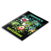 Ben 10 Alien Vormen Bubble Grafisch Notitieboek (Linkerzijde)