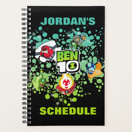Ben 10 Alien Vormen Bubble Grafisch Planner (Voorkant)