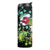 Ben 10 Alien Vormen Bubble Grafisch Thermosbeker (Gedraaid links)