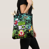 Ben 10 Alien Vormen Bubble Grafisch Tote Bag (Dichtbij)