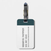 Ben 10 Diamondhead DNA Transformatie Bagagelabel (Achterkant verticaal)