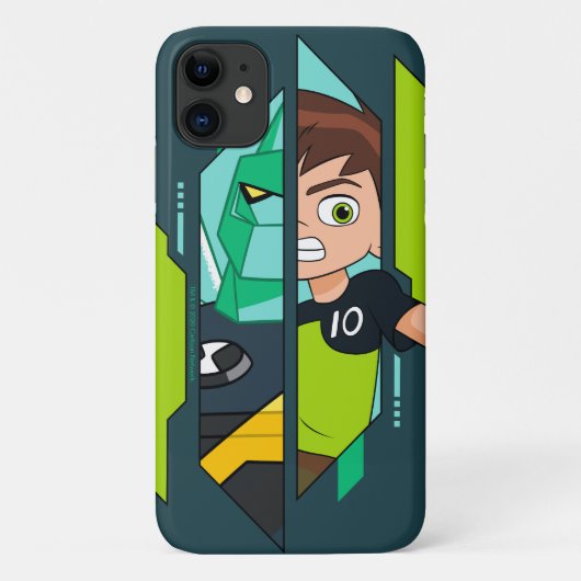 Ben 10 Diamondhead DNA Transformatie Case-Mate iPhone Case (Achterkant)