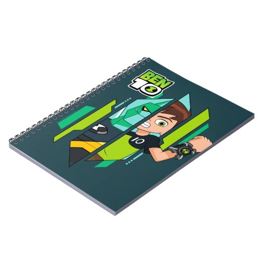 Ben 10 Diamondhead DNA Transformatie Notitieboek (Linkerzijde)