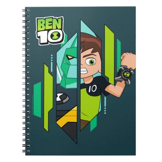 Ben 10 Diamondhead DNA Transformatie Notitieboek (Voorkant)