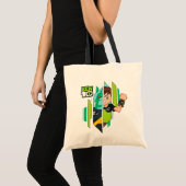 Ben 10 Diamondhead DNA Transformatie Tote Bag (Voorkant (product))