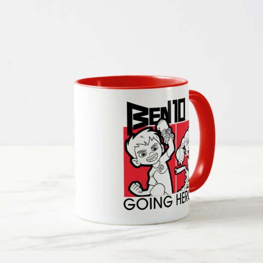 Ben 10 Going Hero Mok (Voorkant rechts)
