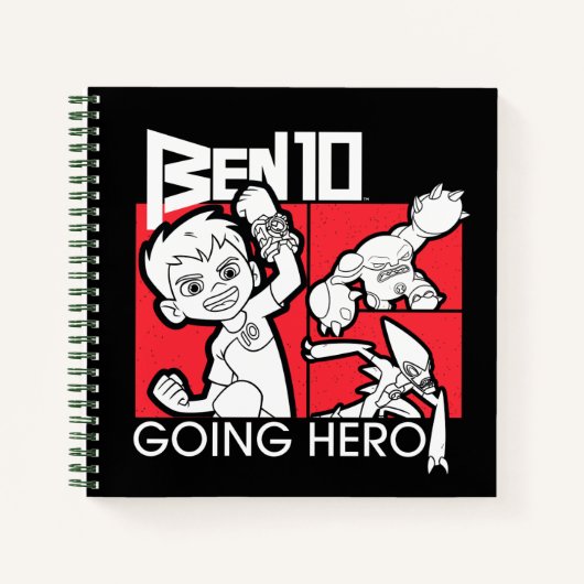 Ben 10 Going Hero Notitieboek (Voorkant)