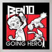 Ben 10 Going Hero Poster (Voorkant)