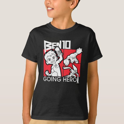 Ben 10 Going Hero T-shirt (Voorkant)