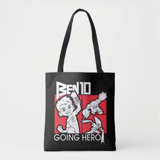 Ben 10 Going Hero Tote Bag (Voorkant)