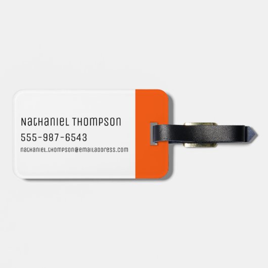 Ben 10 - Het is tijd om Alien te gaan Bagagelabel (Achterkant horizontaal)