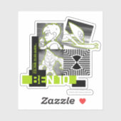 Ben 10 - Het is tijd om Alien te gaan Sticker (Vel)