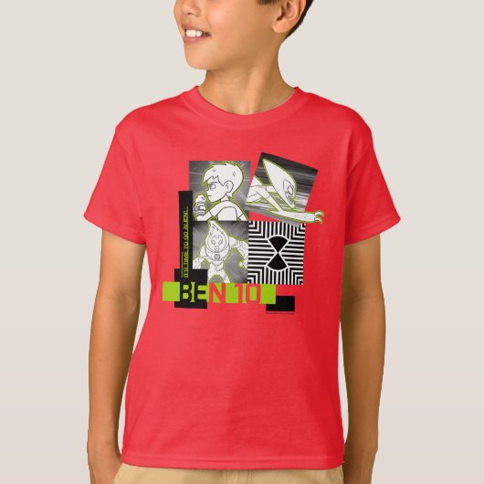 Ben 10 - Het is tijd om Alien te gaan T-shirt (Voorkant)