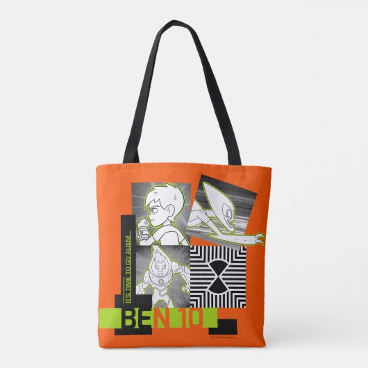 Ben 10 - Het is tijd om Alien te gaan Tote Bag (Achterkant)