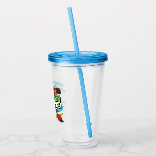 Ben 10 Overflow DNA Transformatie Acryl Drinkbeker (Links)