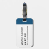 Ben 10 Overflow DNA Transformatie Bagagelabel (Achterkant verticaal)