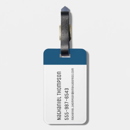 Ben 10 Overflow DNA Transformatie Bagagelabel (Achterkant verticaal)