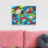 Ben 10 Overflow DNA Transformatie Canvas Afdruk (Insitu (Woonkamer))