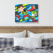 Ben 10 Overflow DNA Transformatie Canvas Afdruk (Insitu (Slaapkamer))