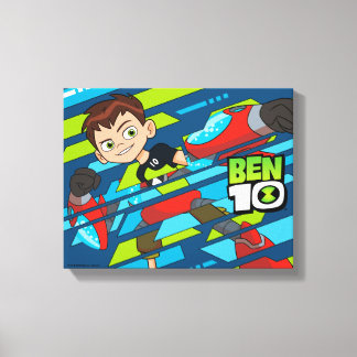 Ben 10 Overflow DNA Transformatie Canvas Afdruk