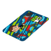 Ben 10 Overflow DNA Transformatie Magneet (Linkerzijde)