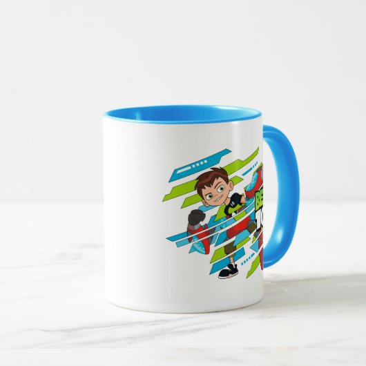 Ben 10 Overflow DNA Transformatie Mok (Voorkant rechts)