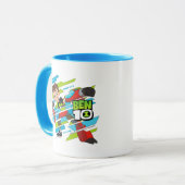 Ben 10 Overflow DNA Transformatie Mok (Voorkant links)