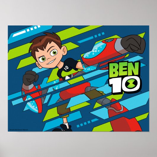 Ben 10 Overflow DNA Transformatie Poster (Voorkant)