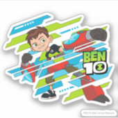 Ben 10 Overflow DNA Transformatie Sticker (Voorkant)