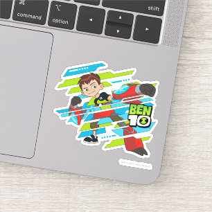 Ben 10 Overflow DNA Transformatie Sticker