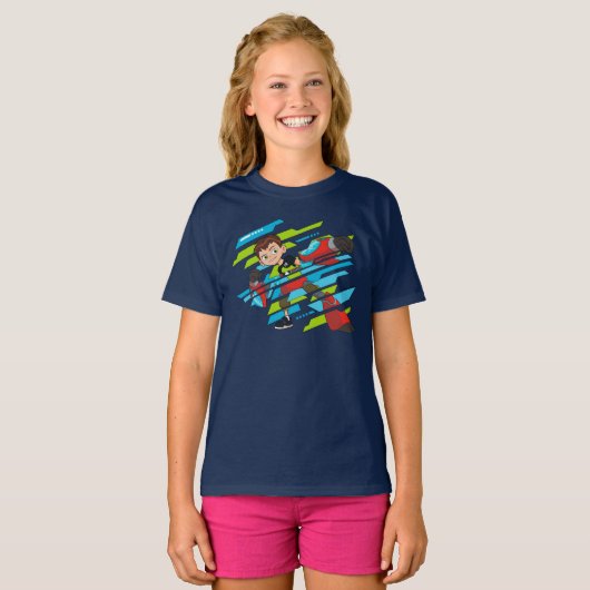 Ben 10 Overflow DNA Transformatie T-shirt (Voorkant volledig)