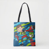 Ben 10 Overflow DNA Transformatie Tote Bag (Voorkant)