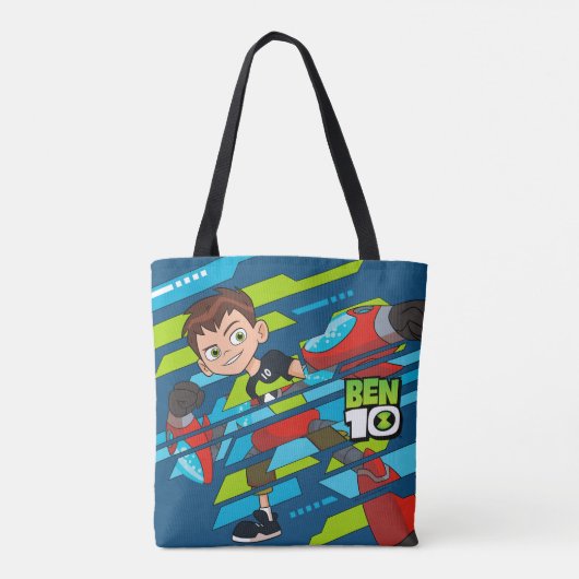 Ben 10 Overflow DNA Transformatie Tote Bag (Achterkant)