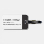 Ben 10 Retro Alien Group Graphic Bagagelabel (Achterkant horizontaal)