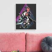 Ben 10 Retro Alien Group Graphic Canvas Afdruk (Insitu (Woonkamer))