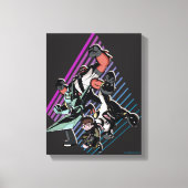 Ben 10 Retro Alien Group Graphic Canvas Afdruk (Voorkant)