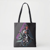 Ben 10 Retro Alien Group Graphic Tote Bag (Voorkant)