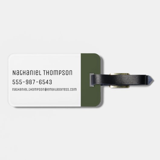 Ben 10 Transformatie van DNA-transformatie in de h Bagagelabel (Achterkant horizontaal)